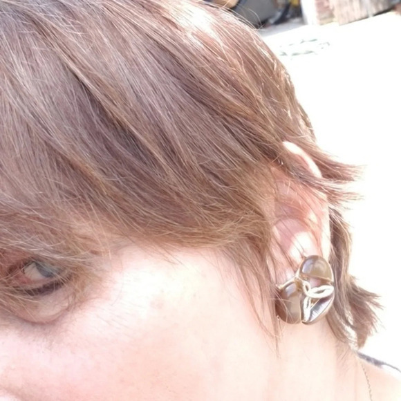 Rare vintage lucit Necklace and earrings set - Picture 6 of 7